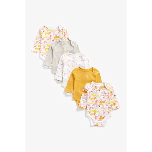 Mothercare little dog bodysuits - 5 pack