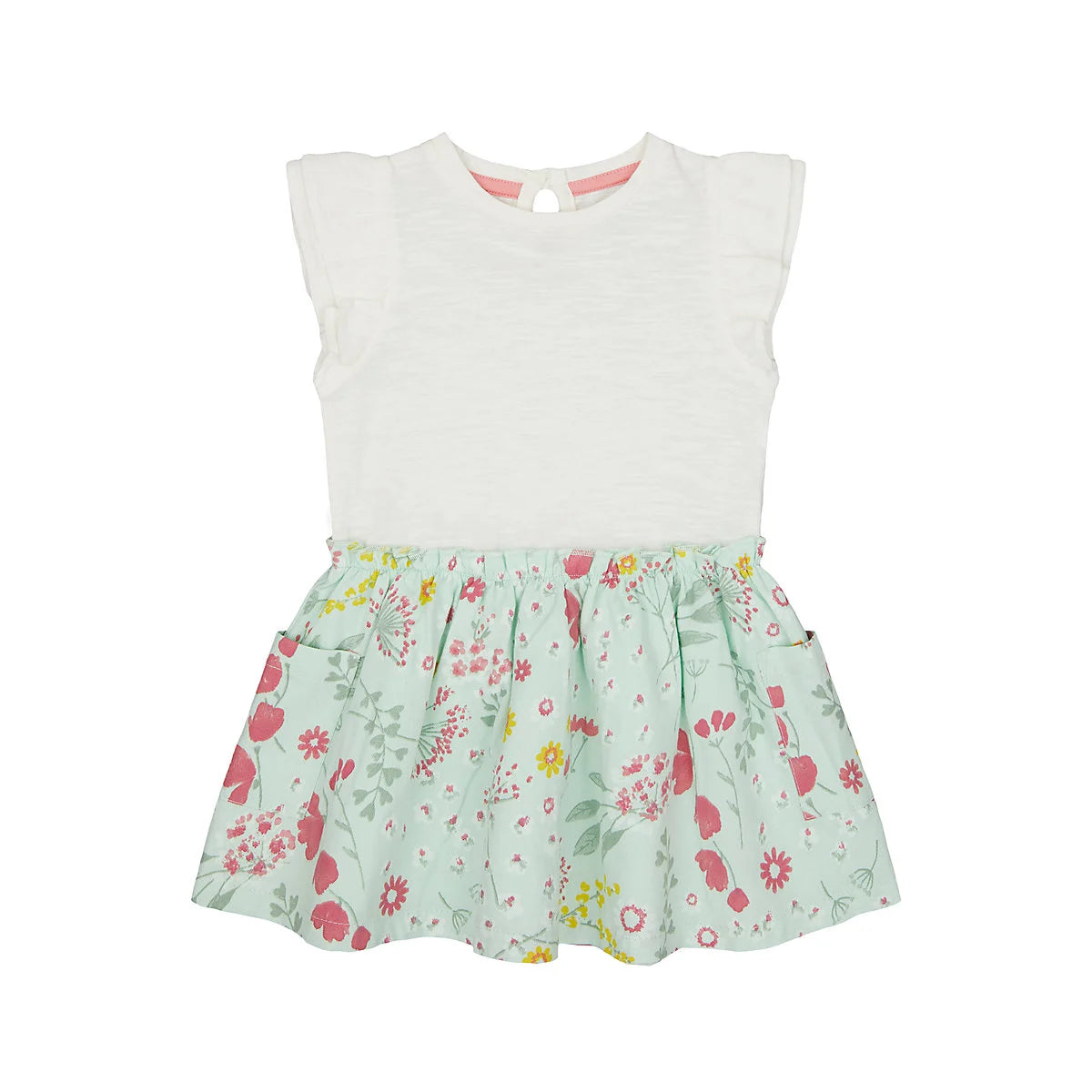 Spring meadow twofer dress